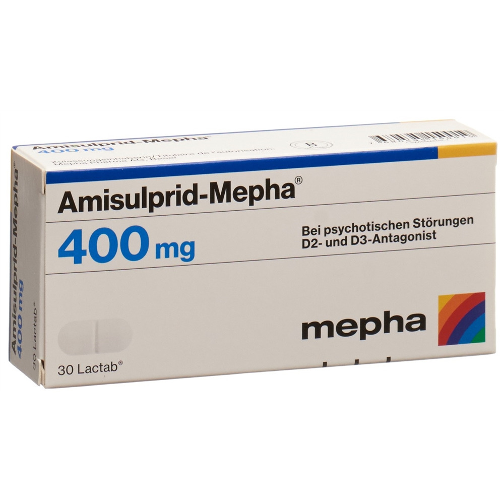 AMISULPRIDE Mepha 400 mg, Hauptbild