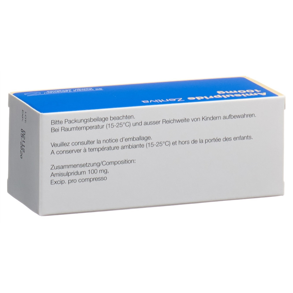 AMISULPRIDE Zentiva 100 mg, image 2 sur 2