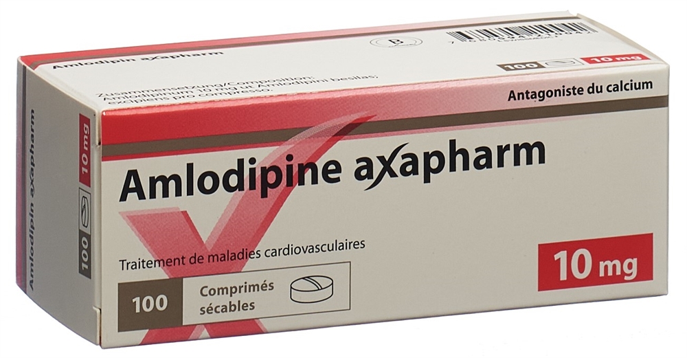 AMLODIPINE axapharm 10 mg, Bild 2 von 2