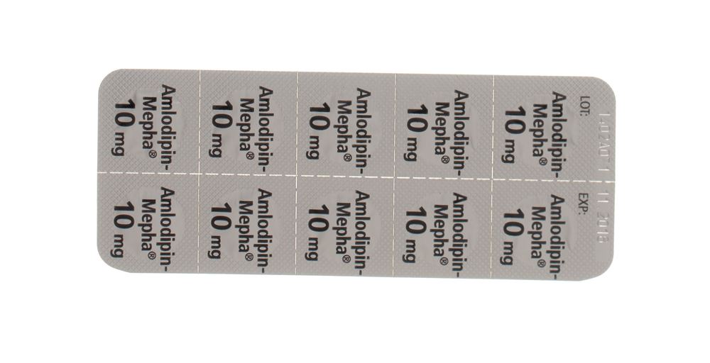 AMLODIPINE Mepha 10 mg, image 2 sur 2