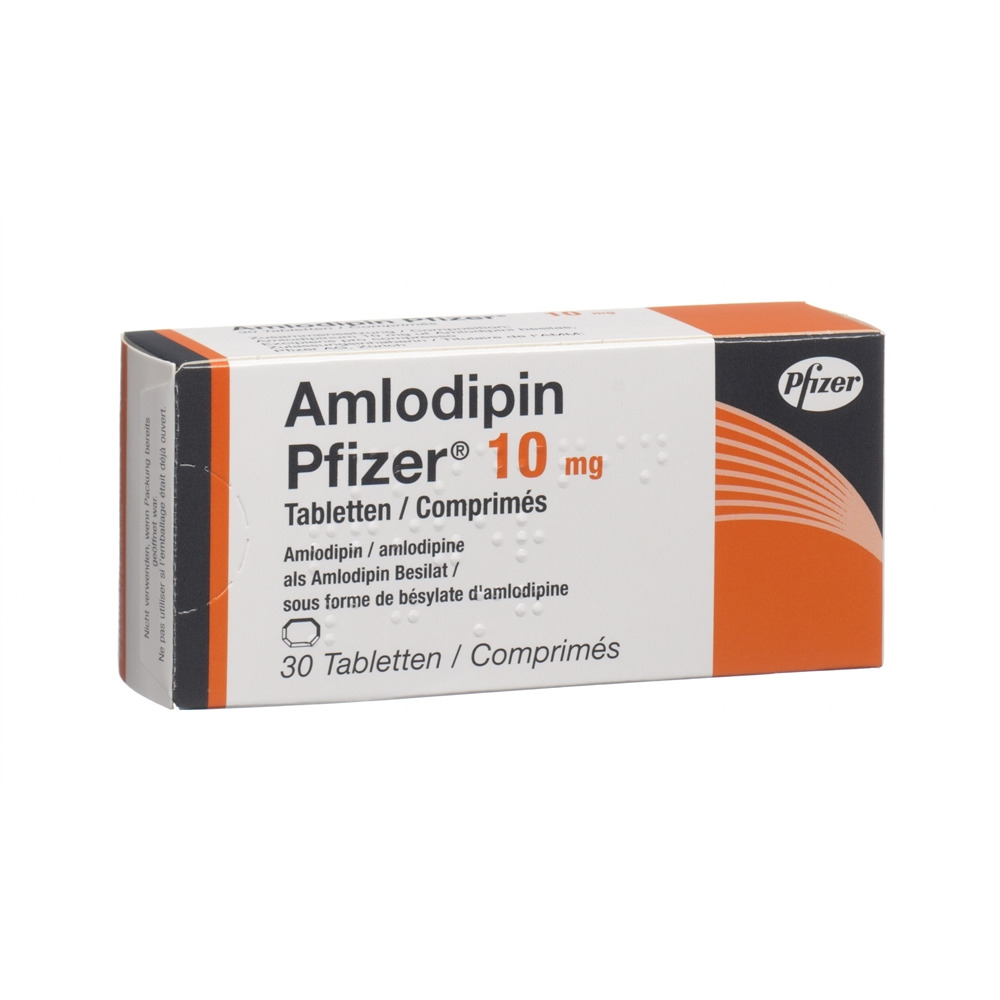 AMLODIPINE Pfizer 10 mg, image principale