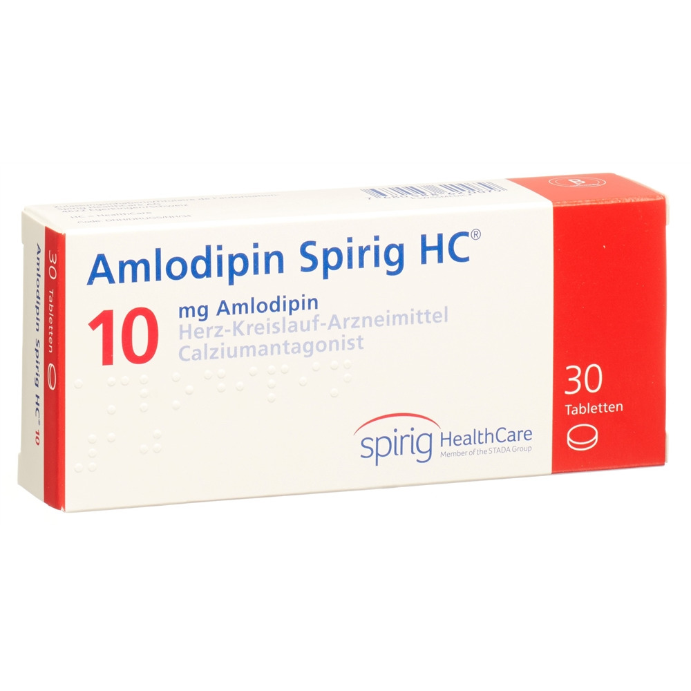 AMLODIPINE Spirig HC 10 mg, Hauptbild