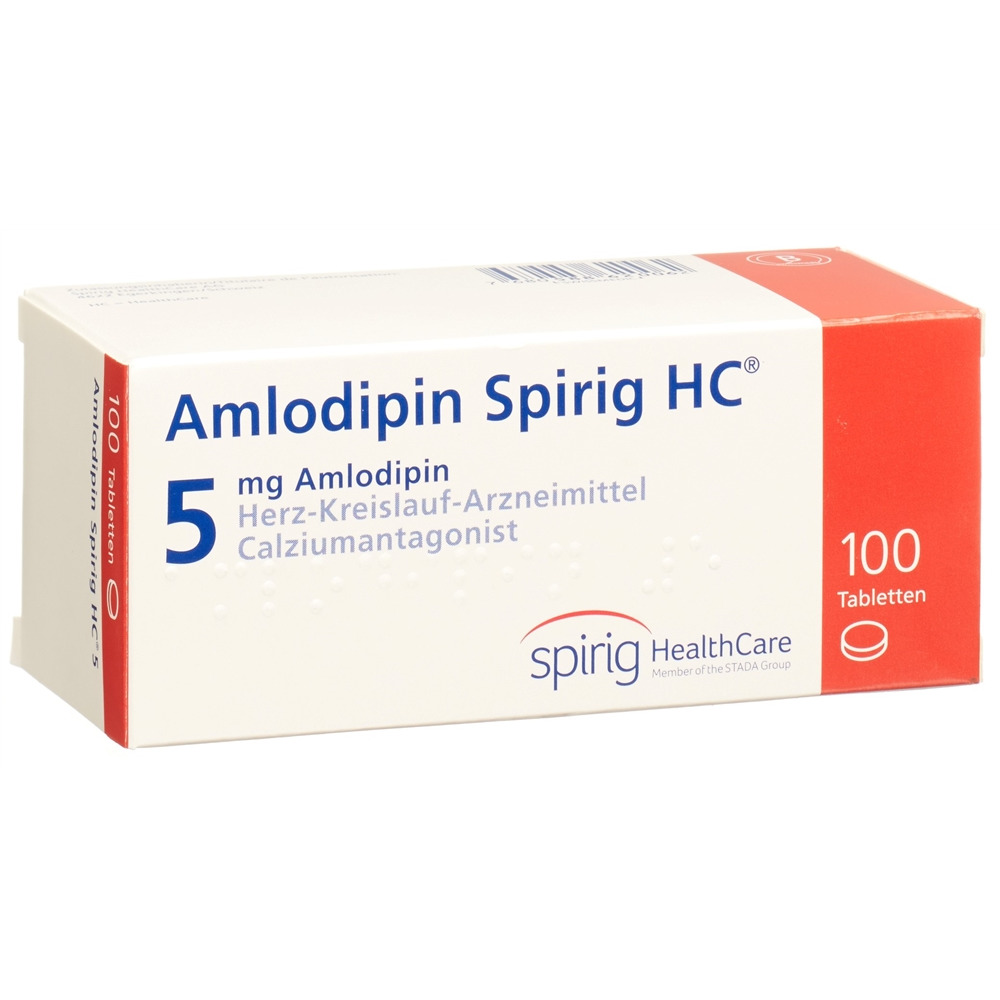 AMLODIPINE Spirig HC 5 mg, Hauptbild