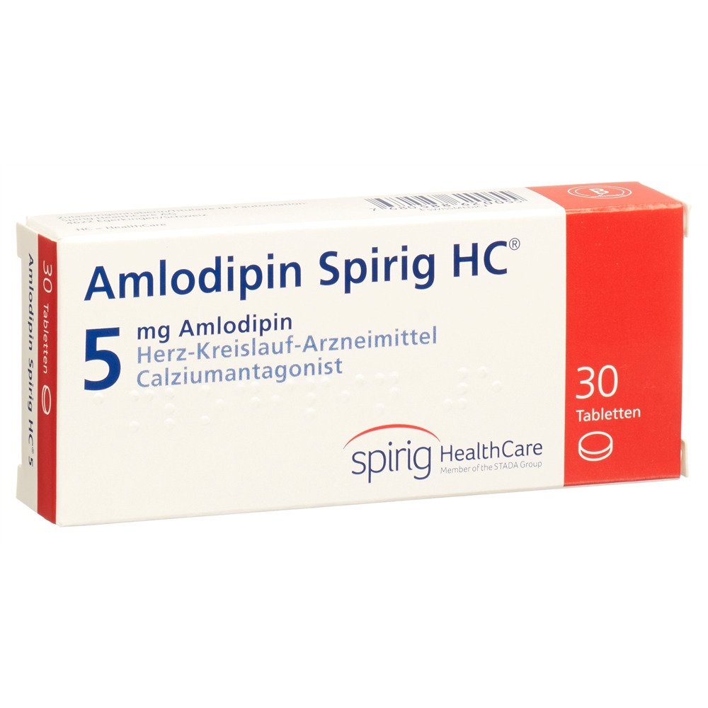 AMLODIPINE Spirig HC 5 mg, Hauptbild