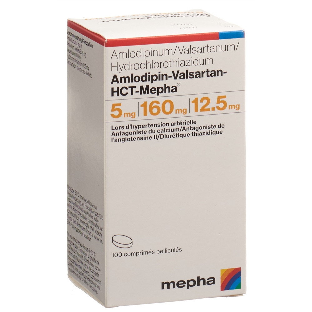 AMLODIPINE VALSARTAN HCT HCT Mepha, image 2 sur 2