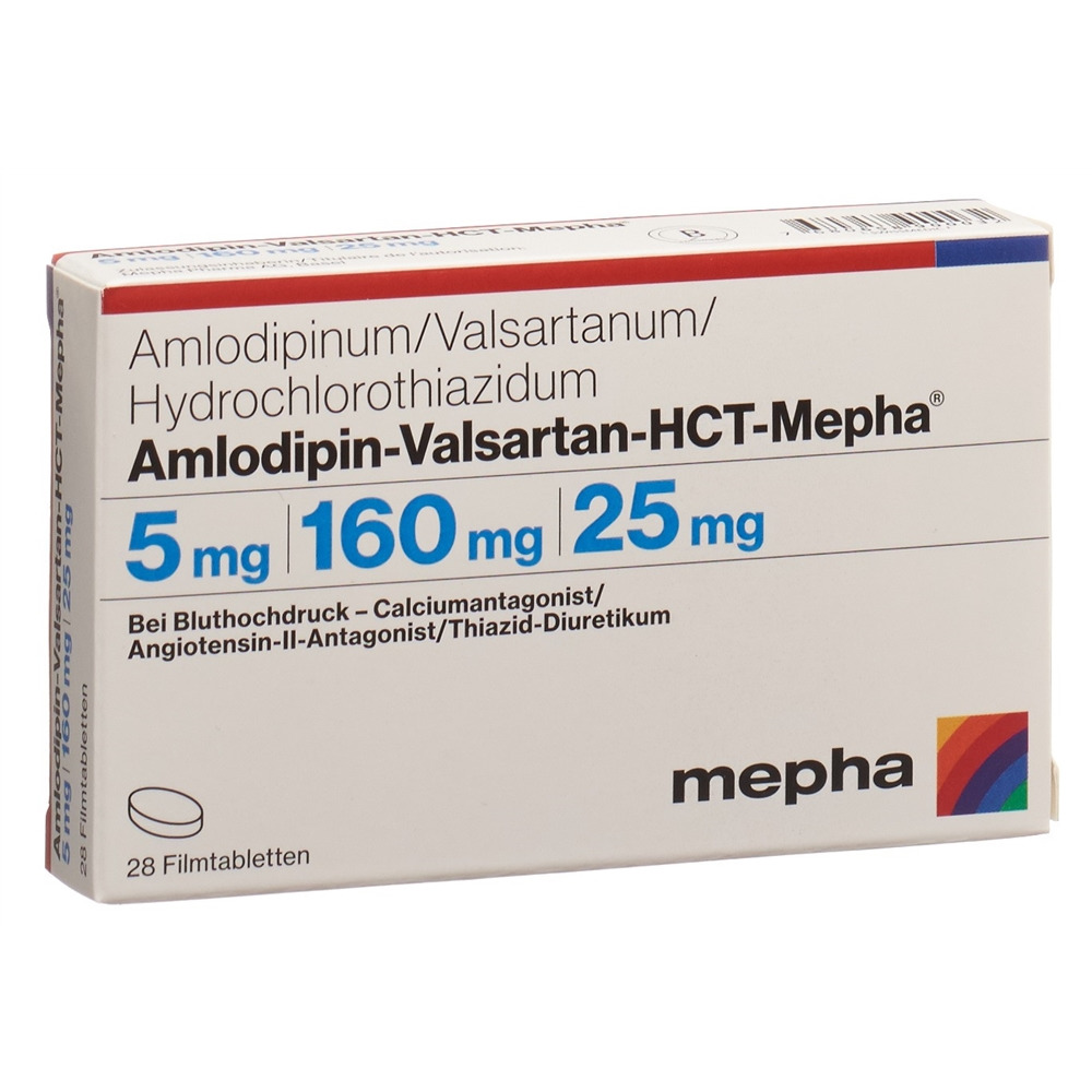 AMLODIPINE VALSARTAN HCT HCT Mepha, Hauptbild