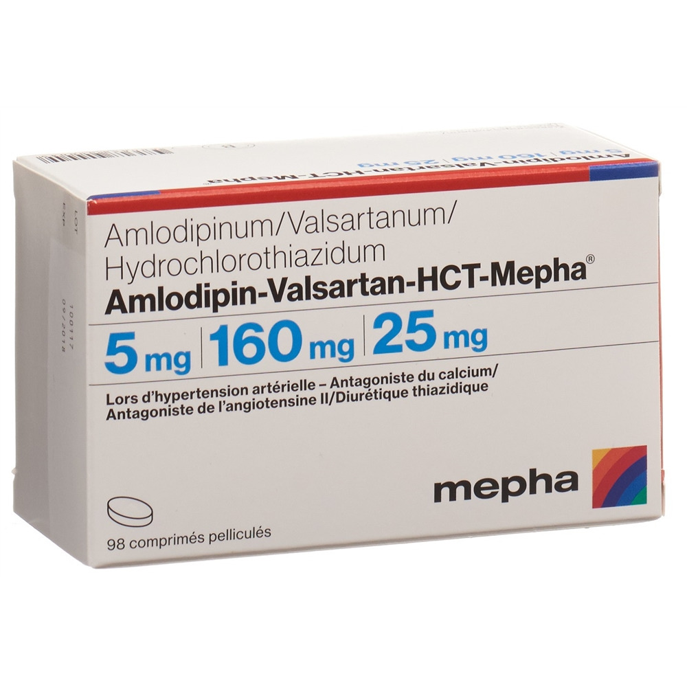 AMLODIPINE VALSARTAN HCT HCT Mepha, Bild 2 von 2