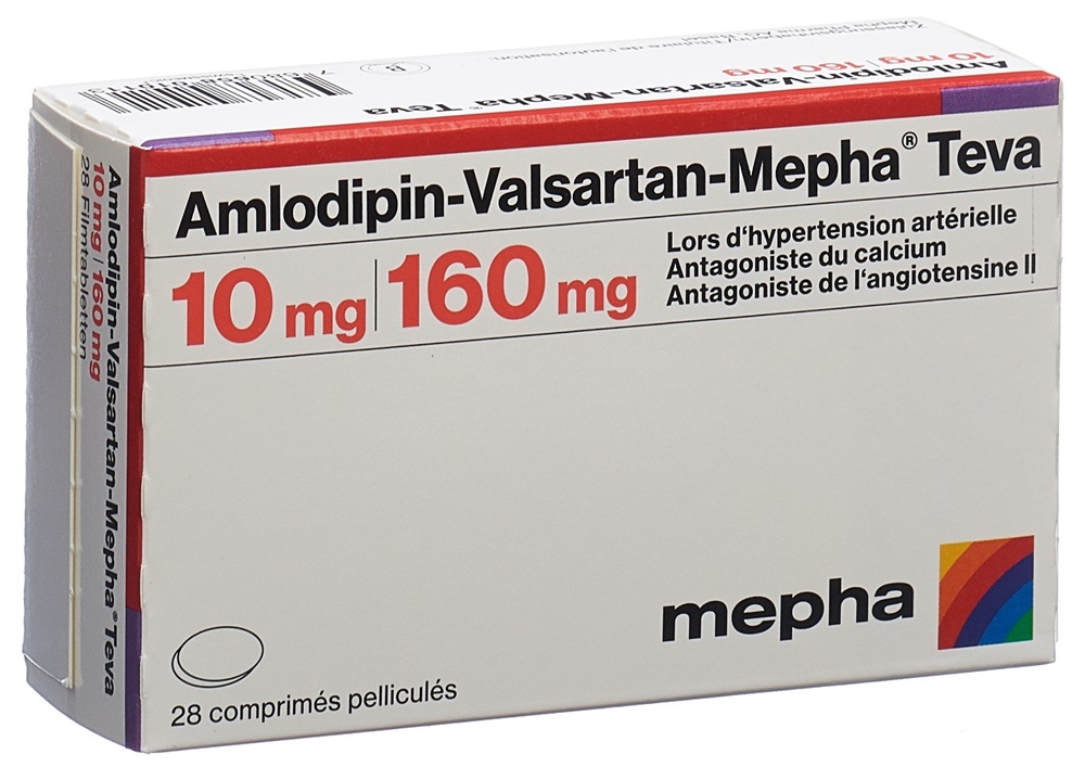 AMLODIPINE VALSARTAN Mepha Teva, Bild 2 von 2