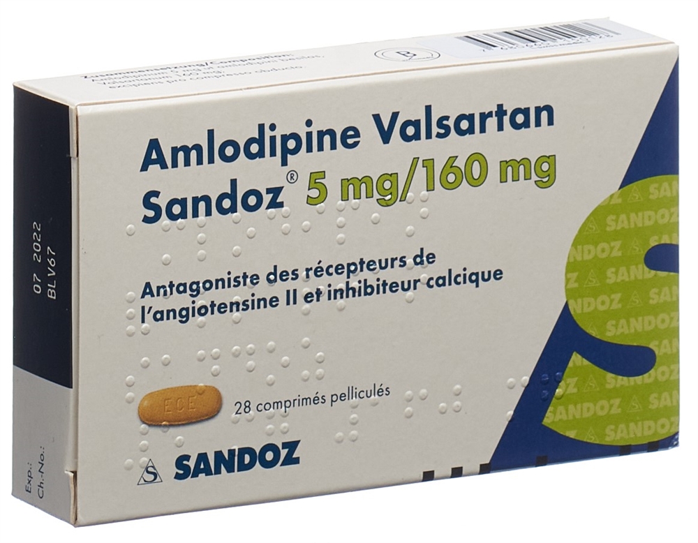 AMLODIPINE VALSARTAN Sandoz, Bild 2 von 2