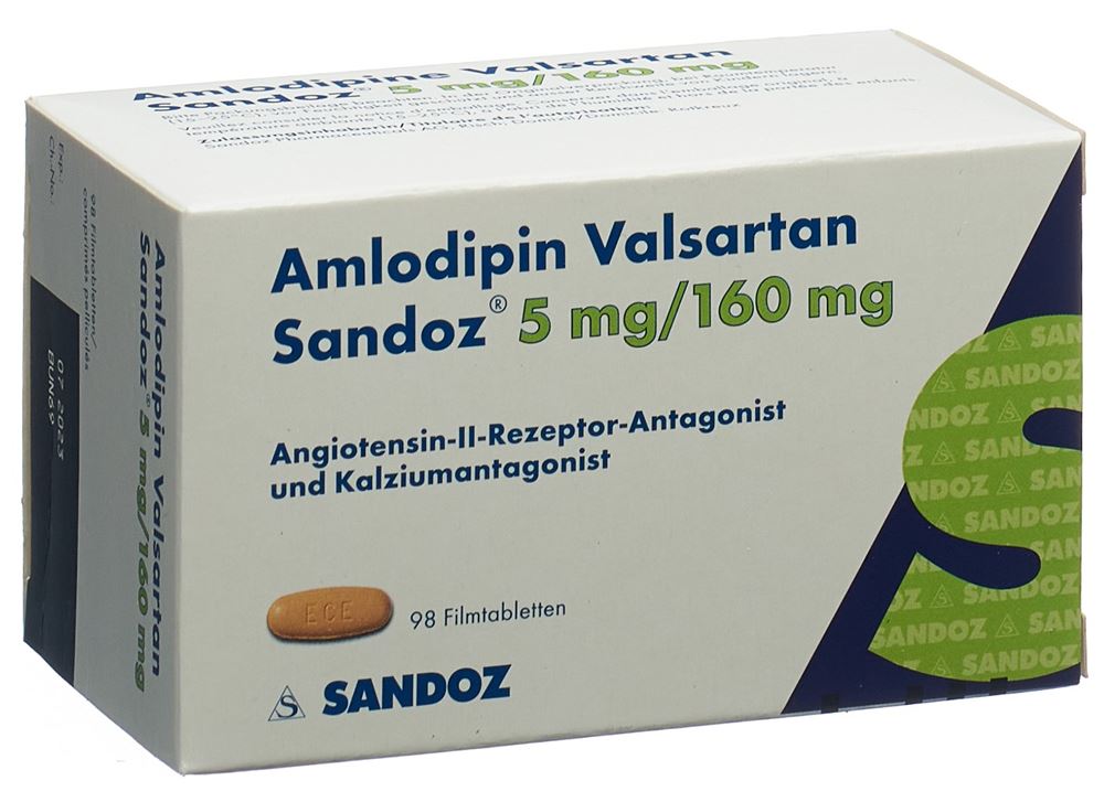 AMLODIPINE VALSARTAN Sandoz, Hauptbild