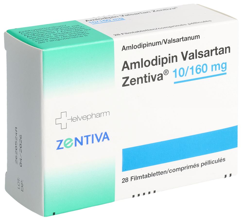 AMLODIPINE VALSARTAN Zentiva, image principale
