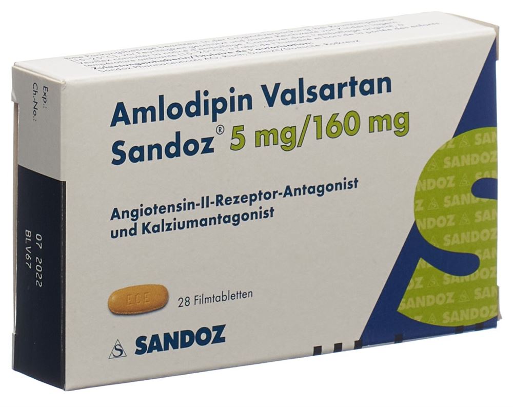 AMLODIPINE VALSARTAN Sandoz, image principale