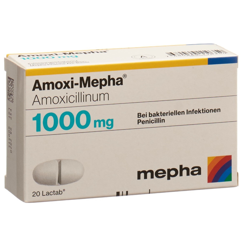 AMOXI Mepha 1000 mg, image principale