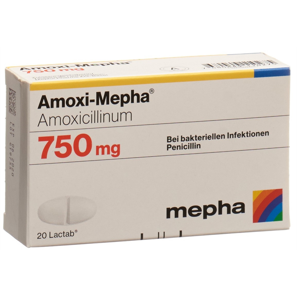 AMOXI Mepha 750 mg, image principale