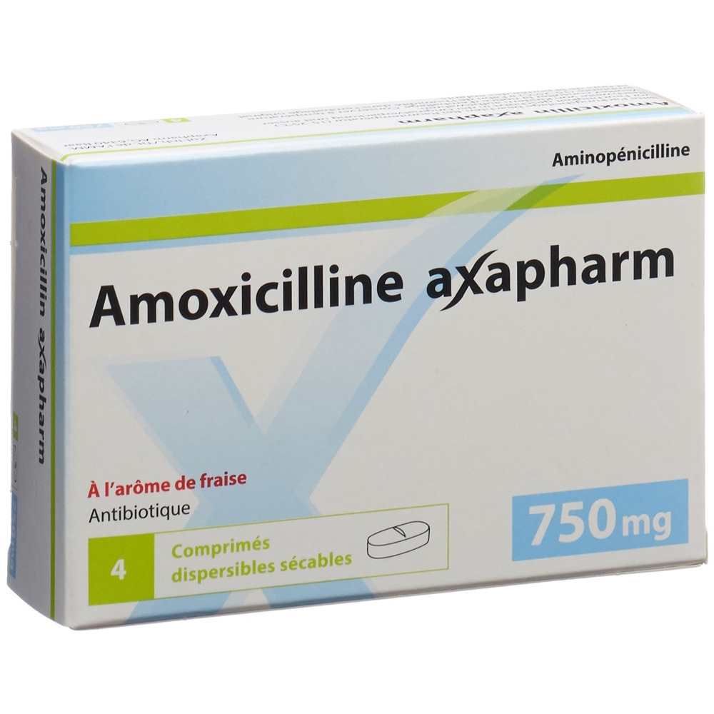 AMOXICILLINE axapharm 750 mg, Bild 2 von 2