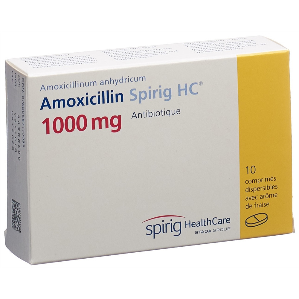 AMOXICILLINE Spirig HC 1000 mg, Bild 2 von 2