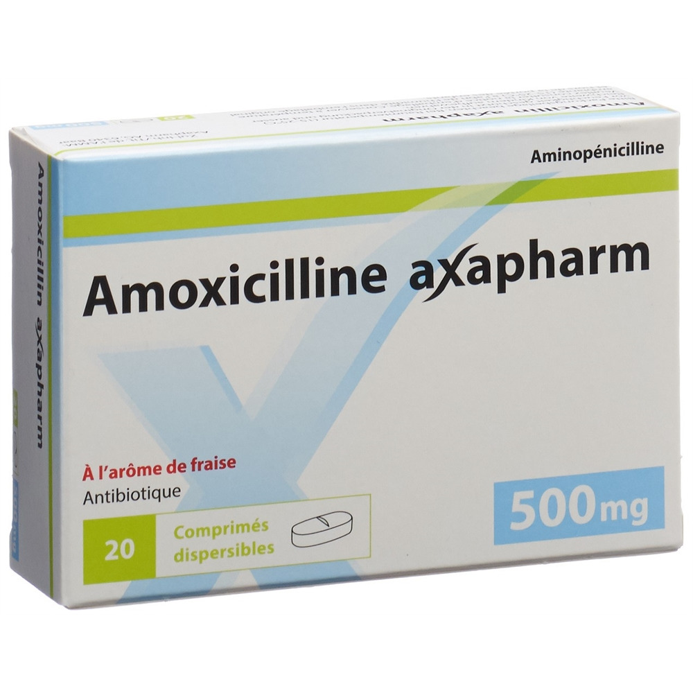 AMOXICILLINE axapharm 500 mg, image 2 sur 2