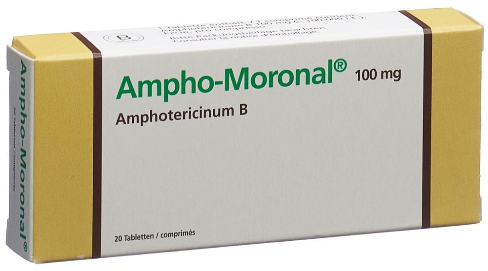 AMPHO-MORONAL Tabl 100 mg Blist 20 Stk, Hauptbild