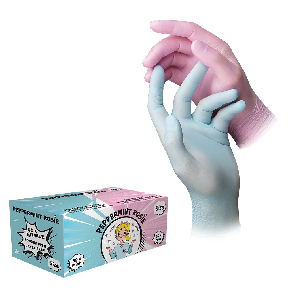 Ampri Nitril Einweg Handschuhe Style, Bild 3 von 3