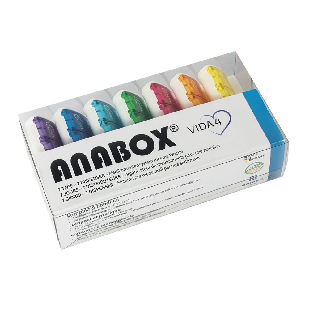 Anabox Medidispenser 7 Tage Vida 4, Hauptbild