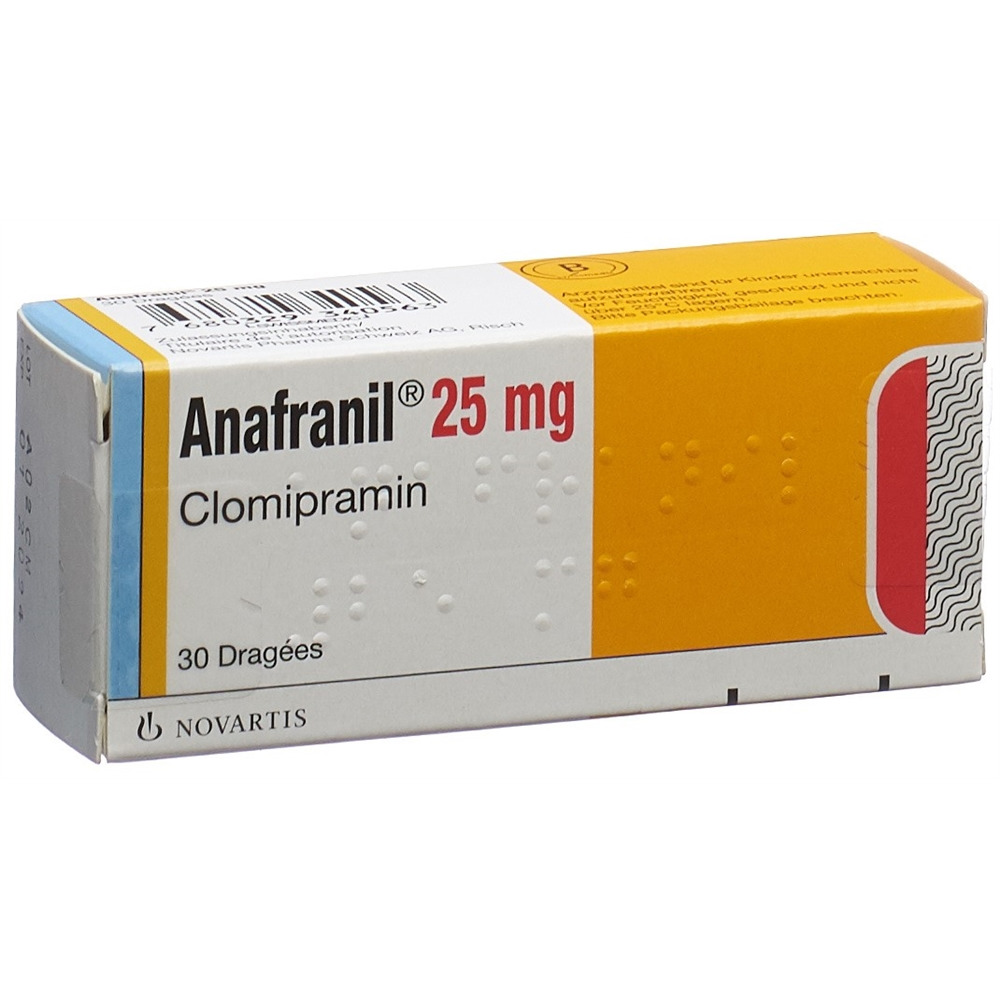 ANAFRANIL cpr pell 25 mg blist 30 pce, image principale