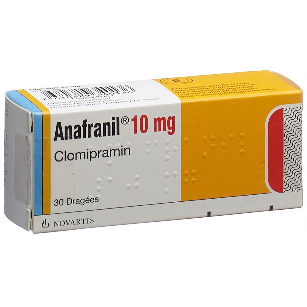 ANAFRANIL Filmtabl 10 mg Blist 30 Stk, Hauptbild