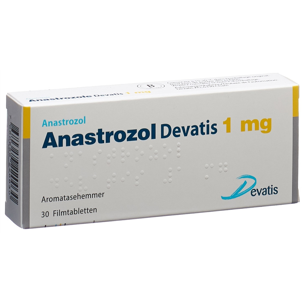 ANASTROZOLE Devatis 1 mg, Hauptbild