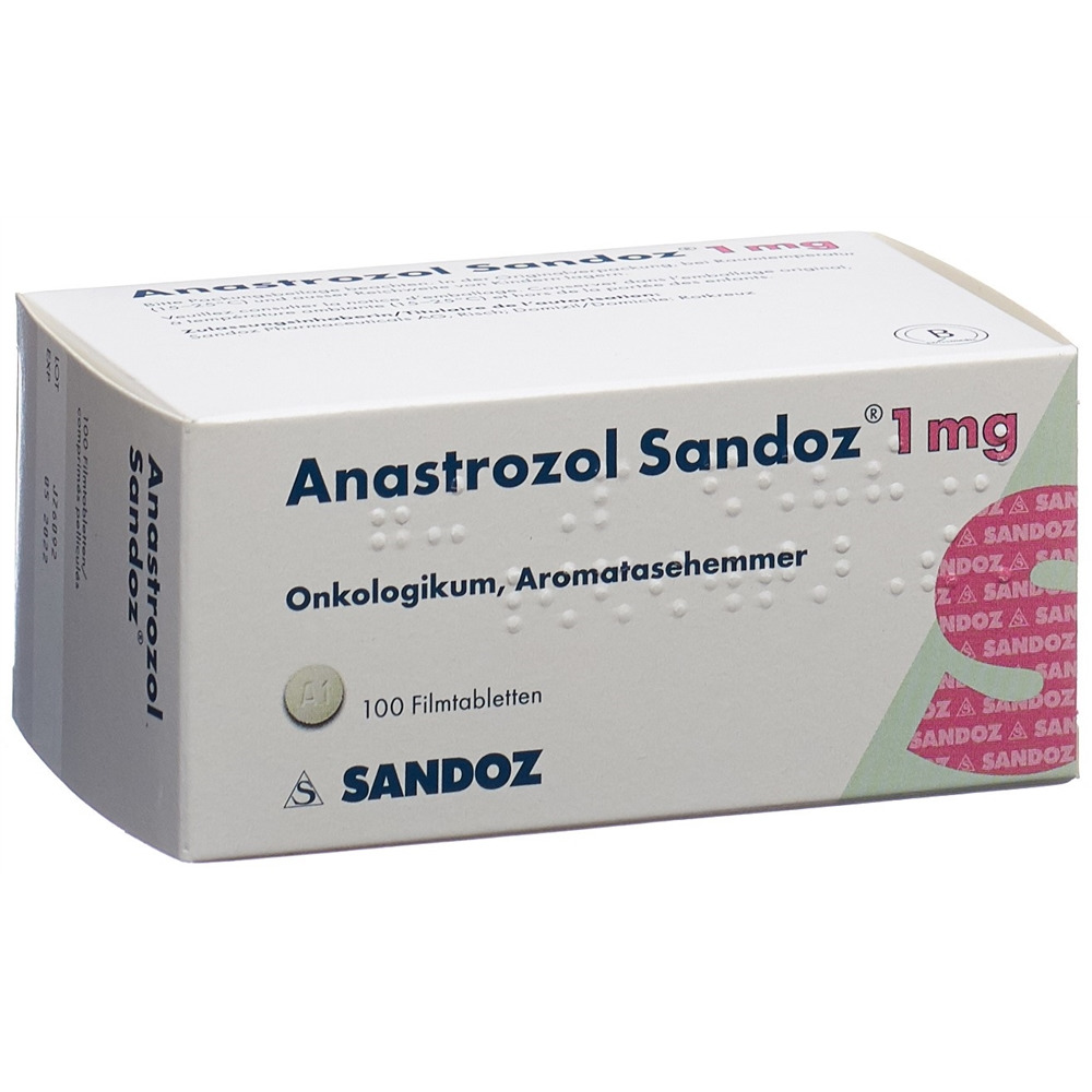 ANASTROZOLE Sandoz 1 mg, Hauptbild