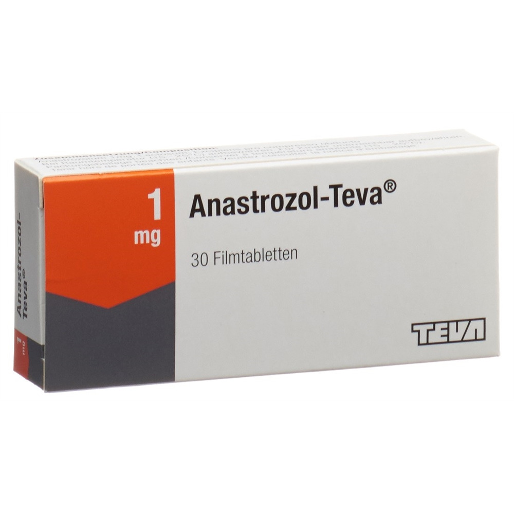 ANASTROZOLE Teva 1 mg, image principale