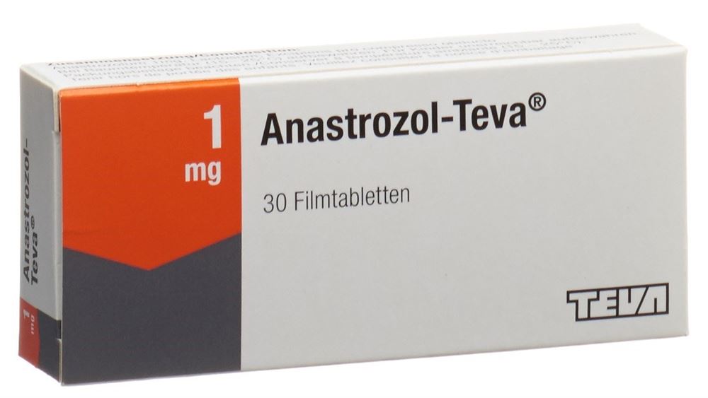ANASTROZOLE Teva 1 mg, image principale