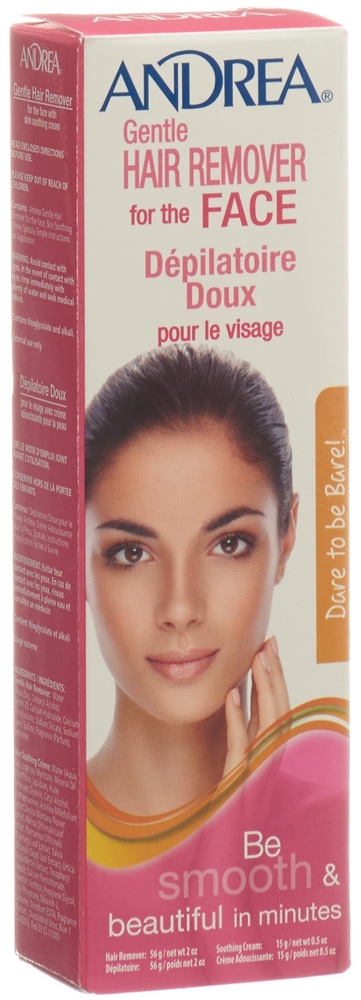 Andrea visage clair crème dépilatoire, image 2 sur 3