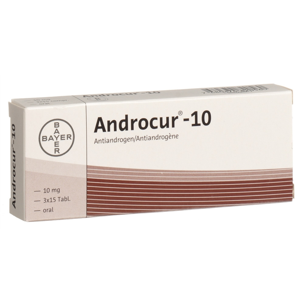 ANDROCUR cpr 10 mg blist 15 pce, image principale