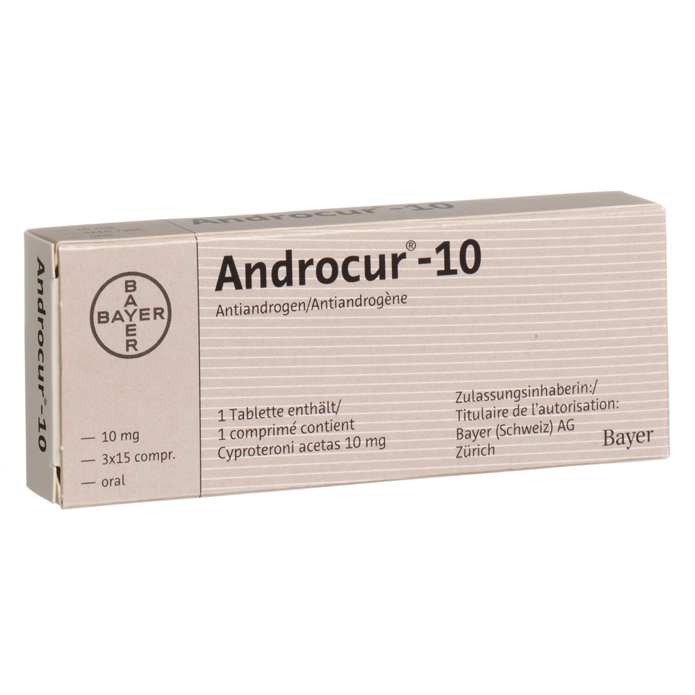 ANDROCUR Tabl 10 mg Blist 15 Stk, Bild 2 von 2