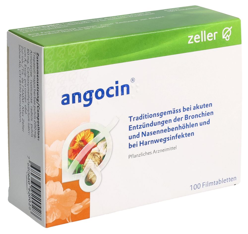 ANGOCIN cpr pell blist 100 pce