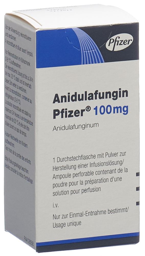 ANIDULAFUNGINE Pfizer 100 mg, image principale