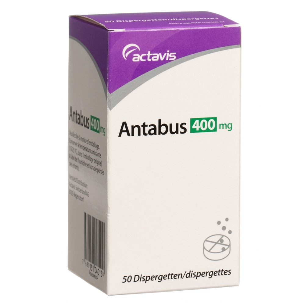 Antabus Dispergetten 400 mg, Hauptbild