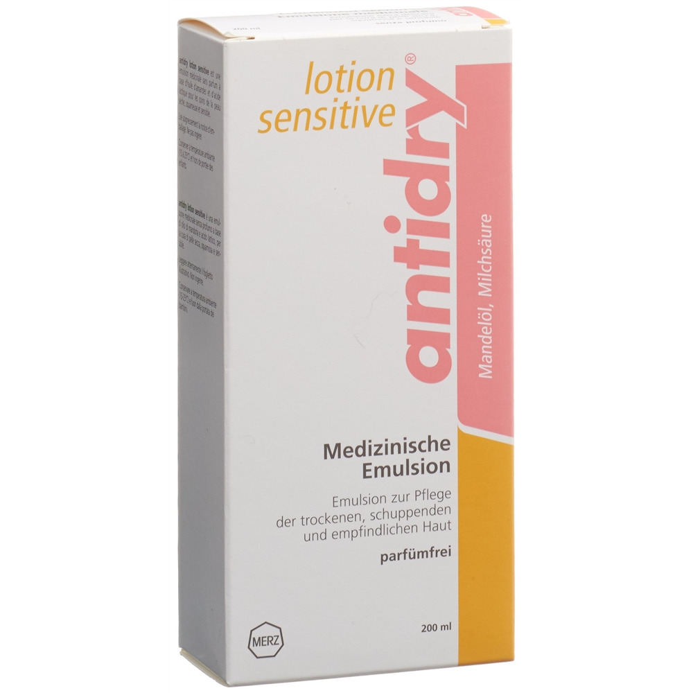 Lotion sensitive