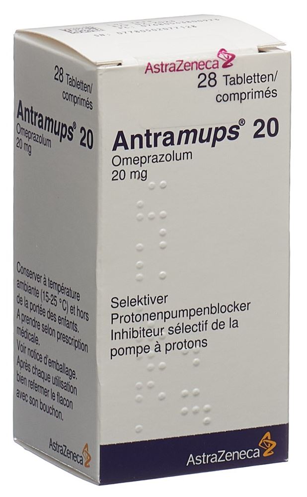 ANTRAMUPS cpr 20 mg bte 28 pce, image principale