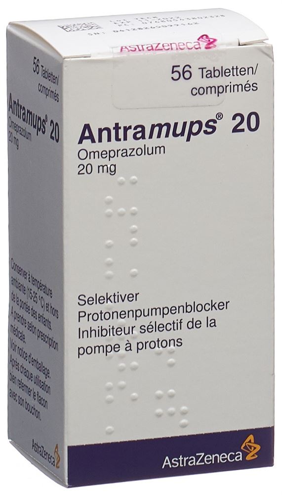 ANTRAMUPS cpr 20 mg bte 56 pce, image principale