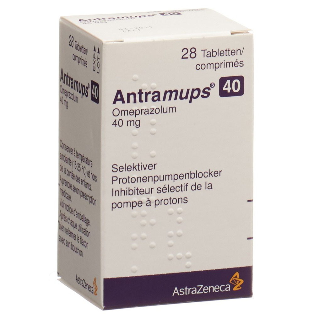 ANTRAMUPS cpr 40 mg bte 28 pce, image principale