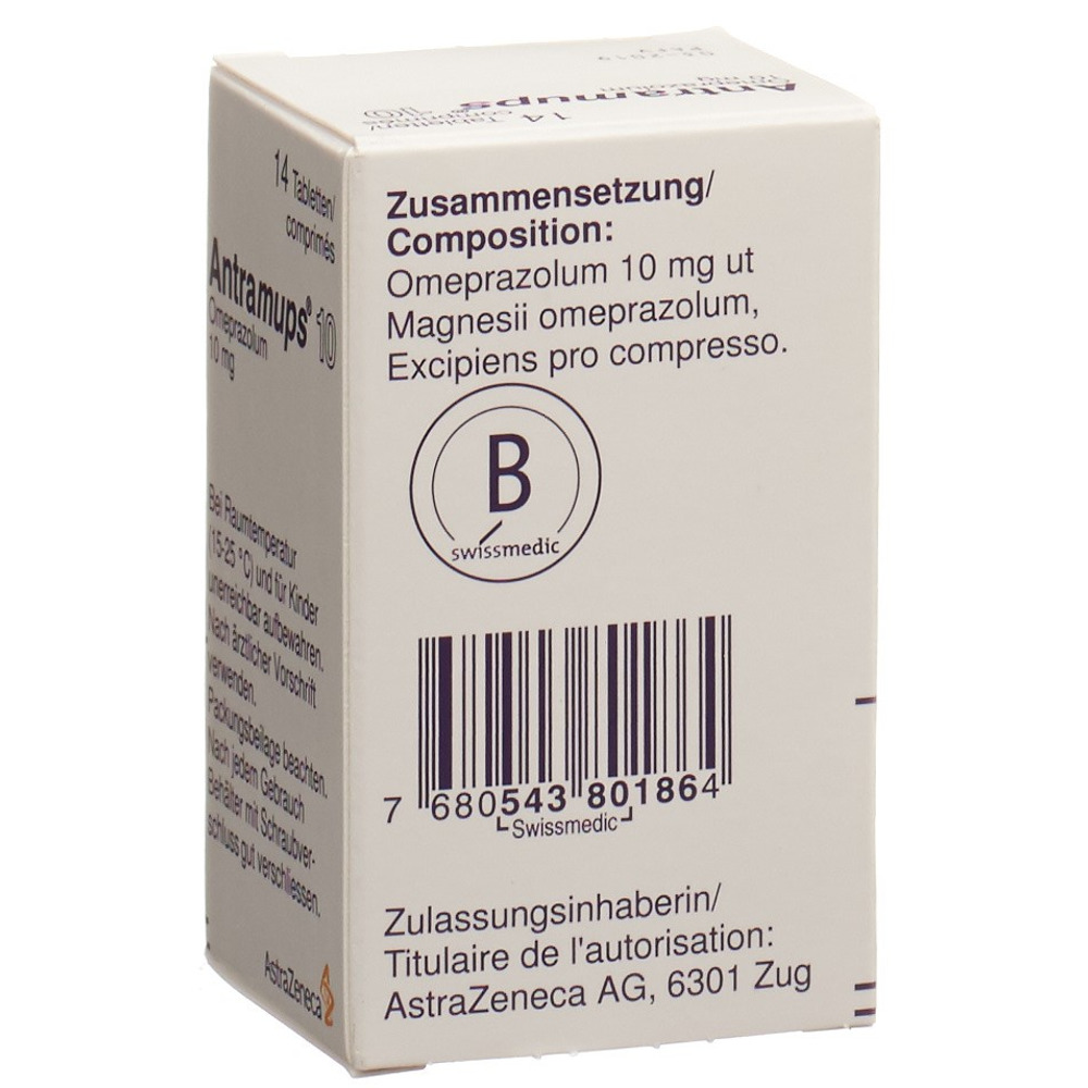 ANTRAMUPS Tabl 10 mg Ds 14 Stk, Bild 2 von 2