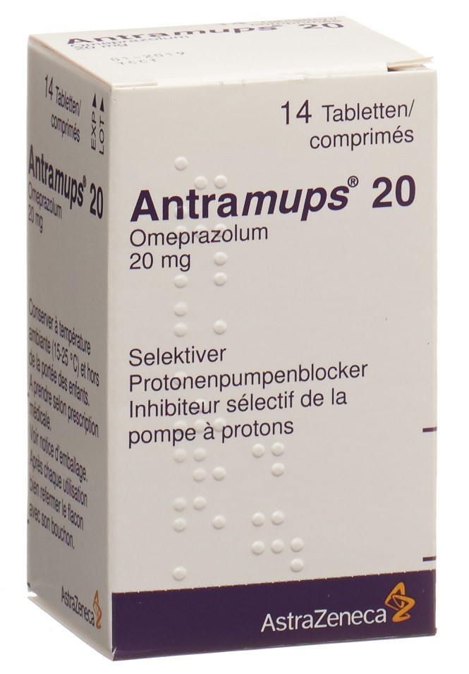 ANTRAMUPS Tabl 20 mg Ds 14 Stk, Hauptbild