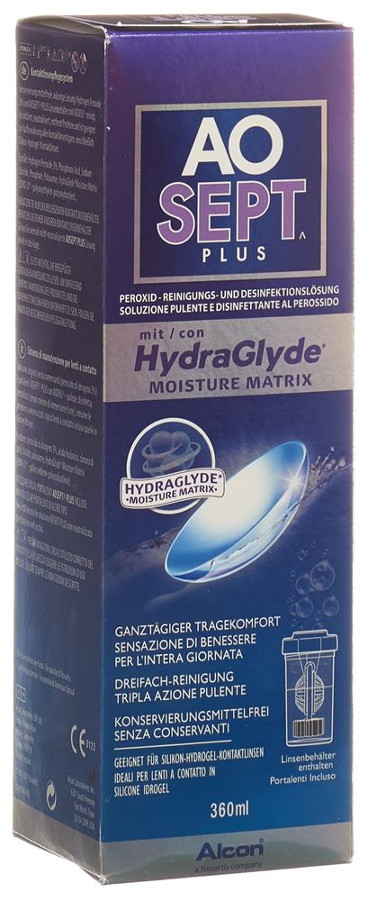 AOSEPT liq avec HydraGlyde 360 ml, image principale