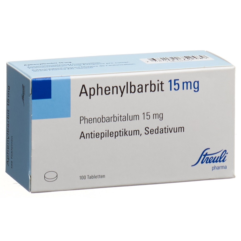 APHENYLBARBITE Streuli 15 mg, Hauptbild