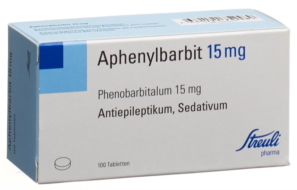 APHENYLBARBITE Streuli 15 mg, Hauptbild