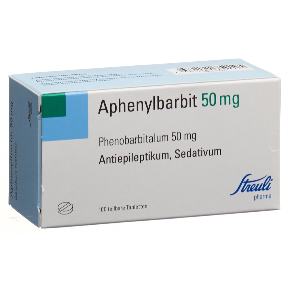 APHENYLBARBITE Streuli 50 mg, Hauptbild