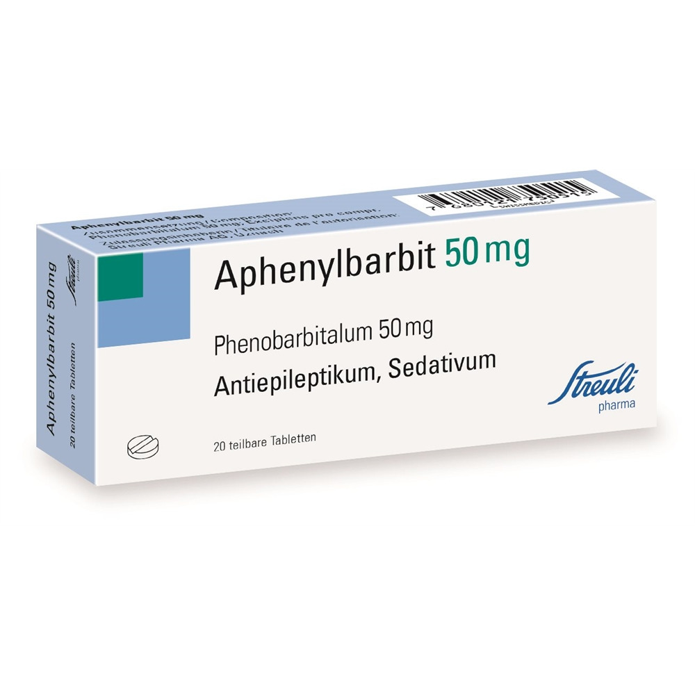 APHENYLBARBITE Streuli 50 mg, Hauptbild