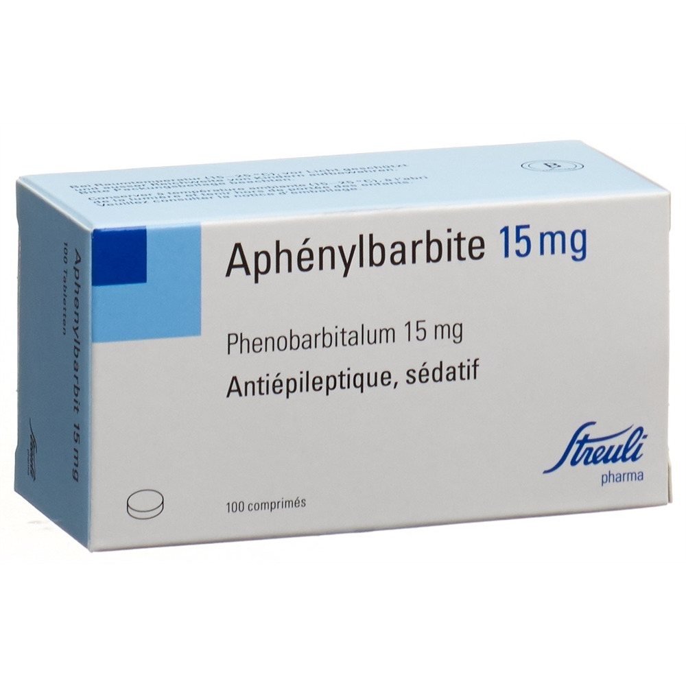 APHENYLBARBITE Streuli 15 mg, image 2 sur 2