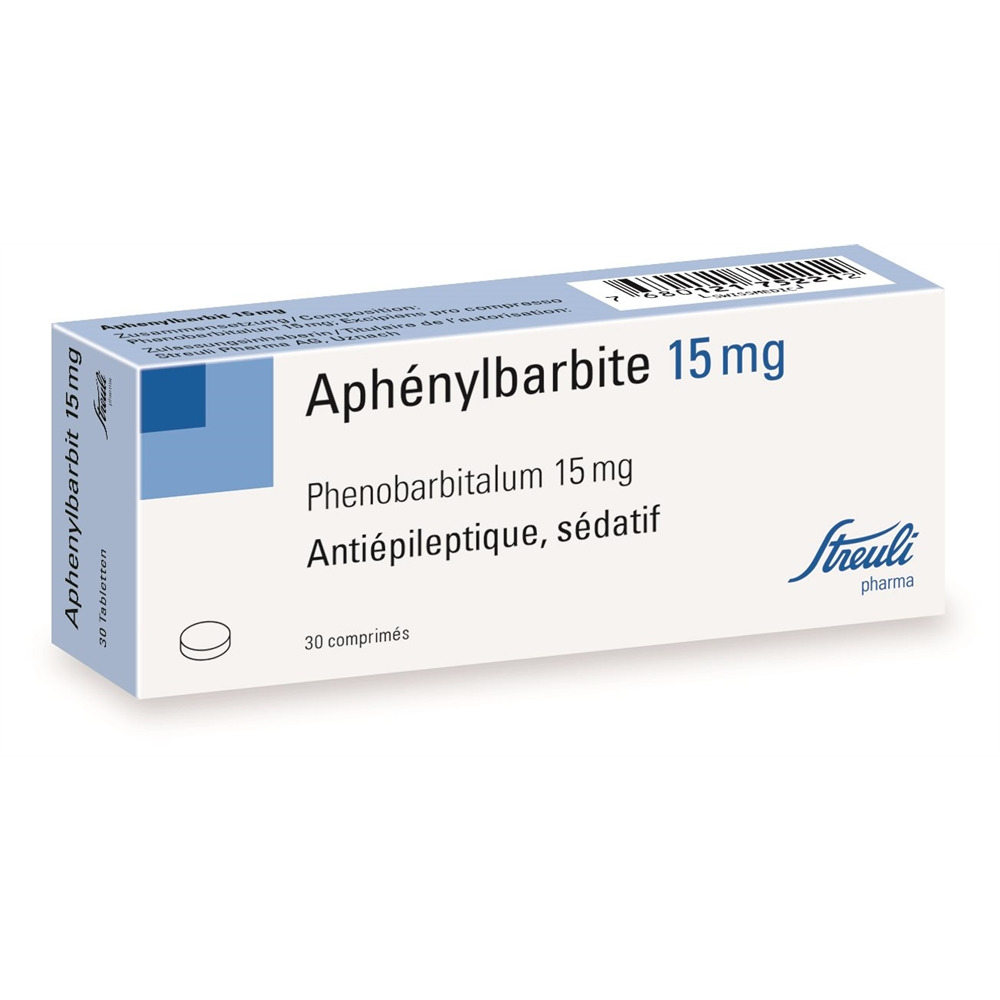 APHENYLBARBITE Streuli 15 mg, image 2 sur 2