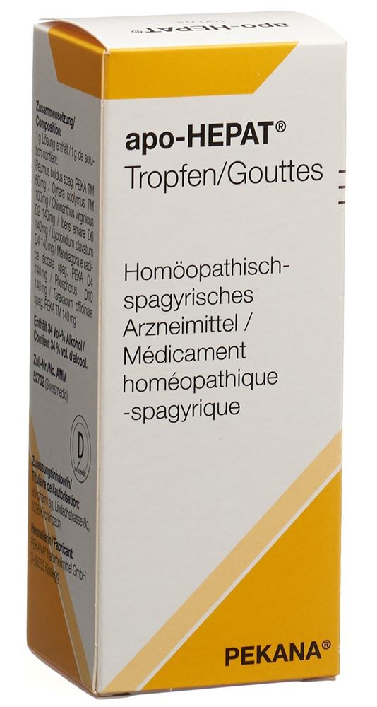 APO-HEPAT gouttes buvables fl 100 ml, image principale APO-HEPAT gouttes buvables fl 100 ml, image principale